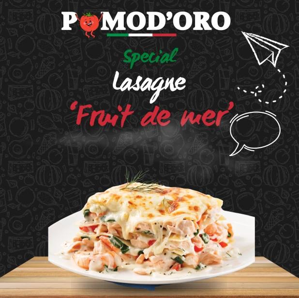 Lasagne Fruits De Mer