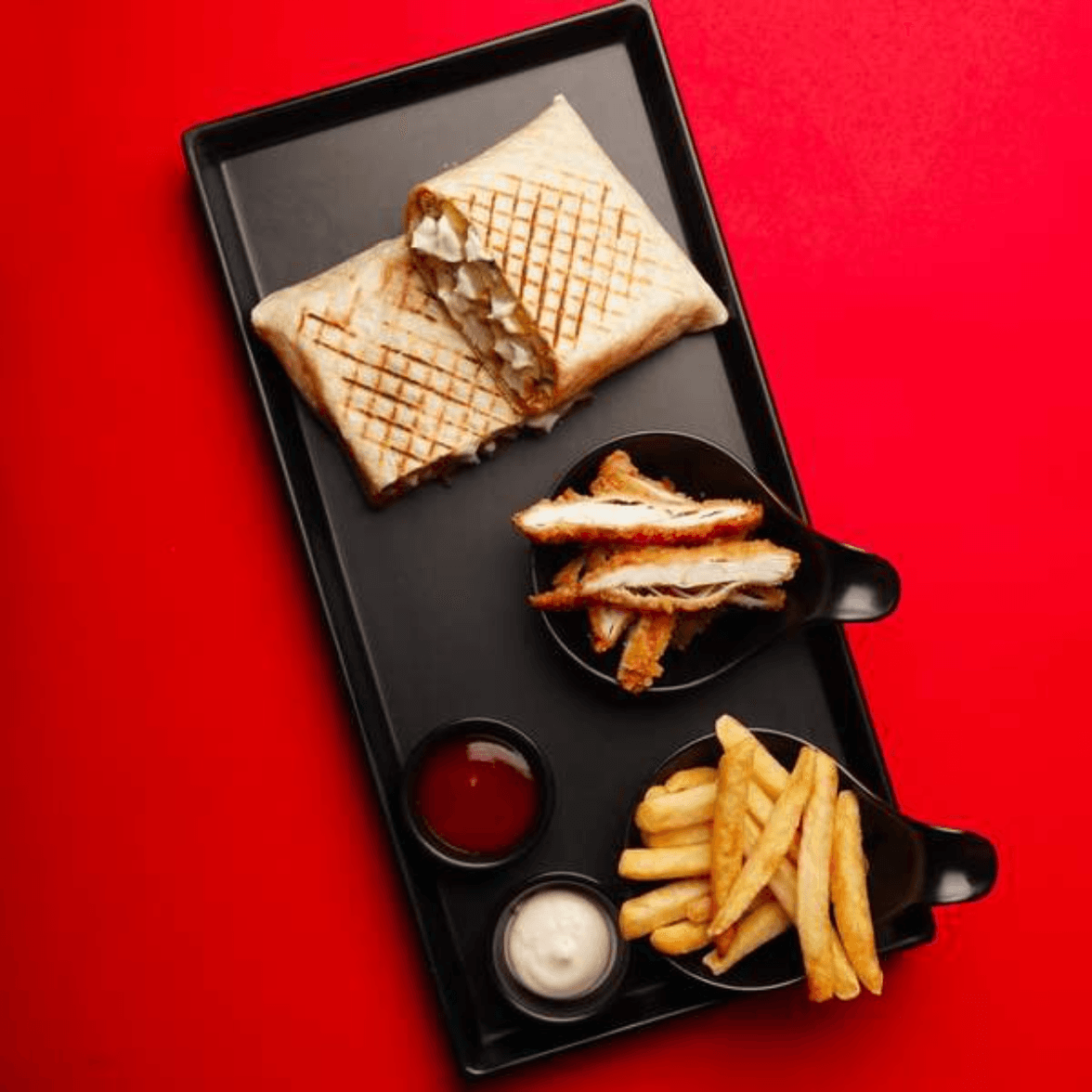 Tacos Escalope Panée