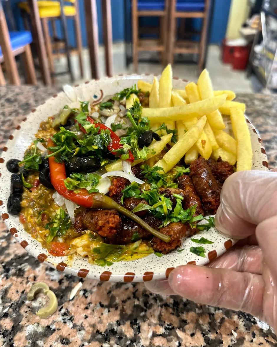 Plat Kafteji Merguez