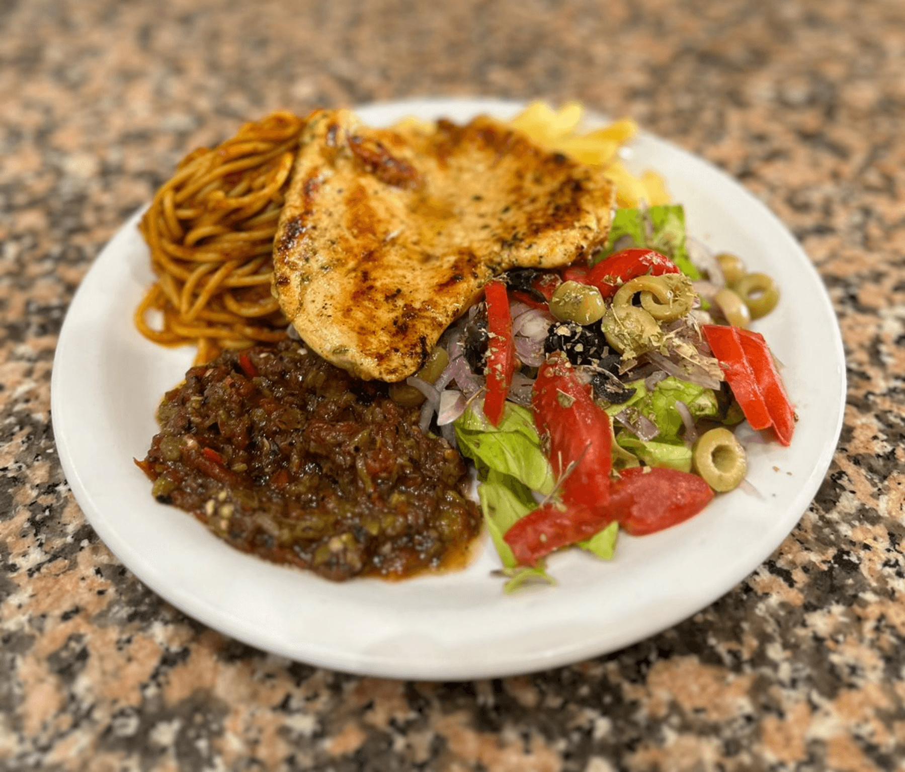 Plat Escalope grillée