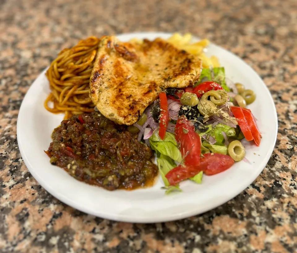 Plat Escalope grillée