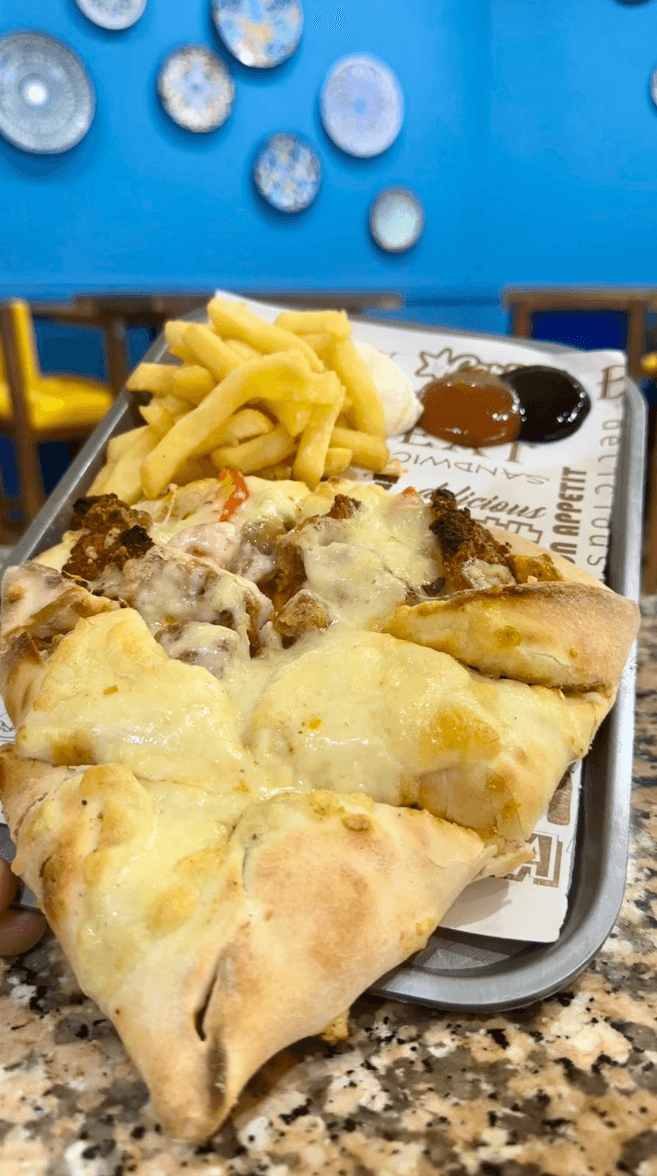 Cornet Escalope panée