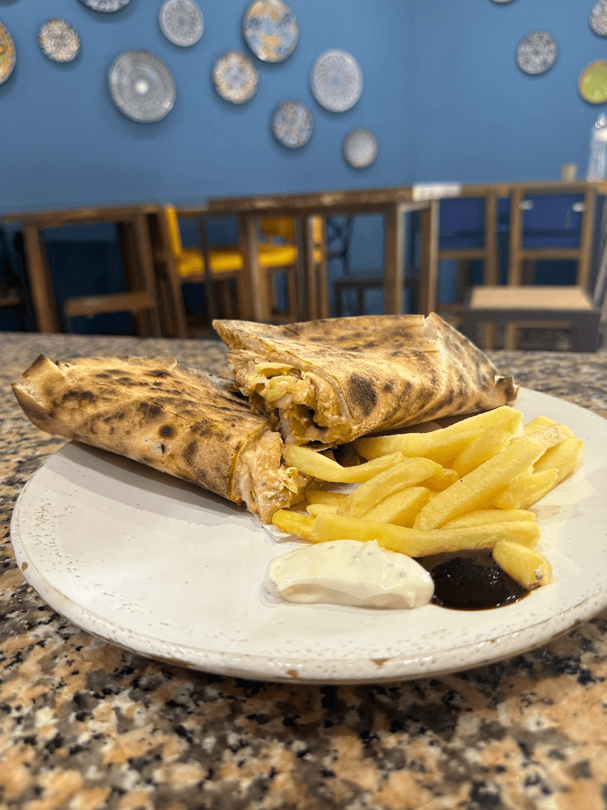 Makloub Escalope panée