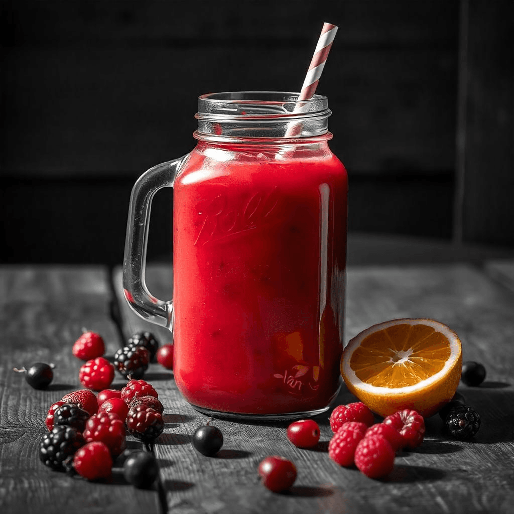 Jus De Fruits Rouges