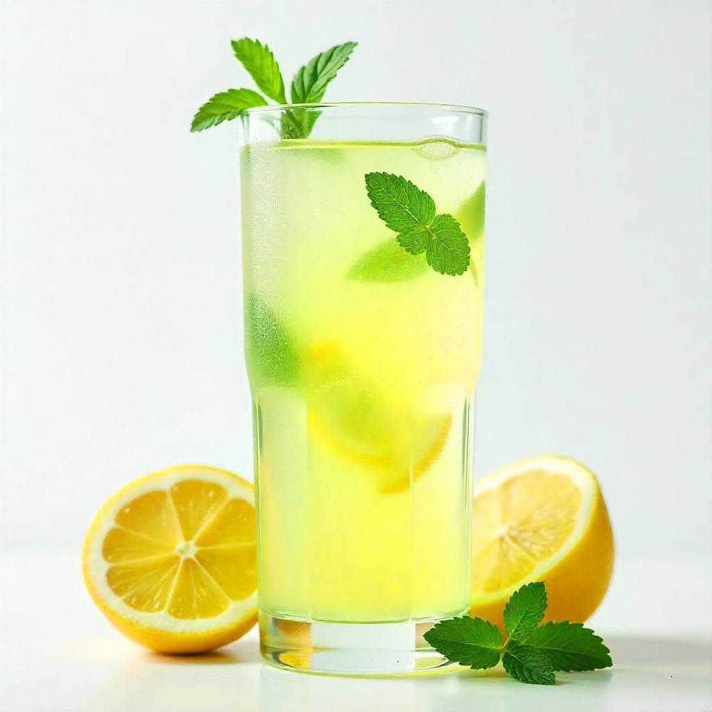 Jus De Citron A La Menthe