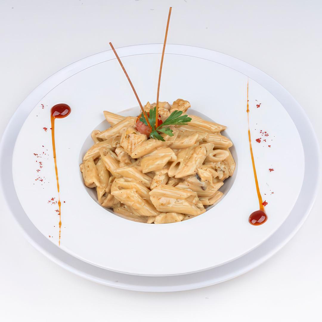 Penne Poulet Champignons