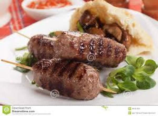 Brochettes Viande Hachée