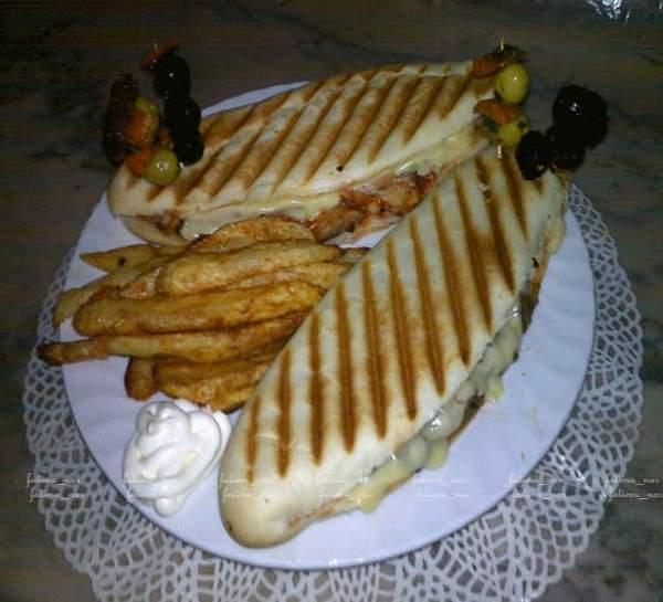 Panini Saucisses +Frites