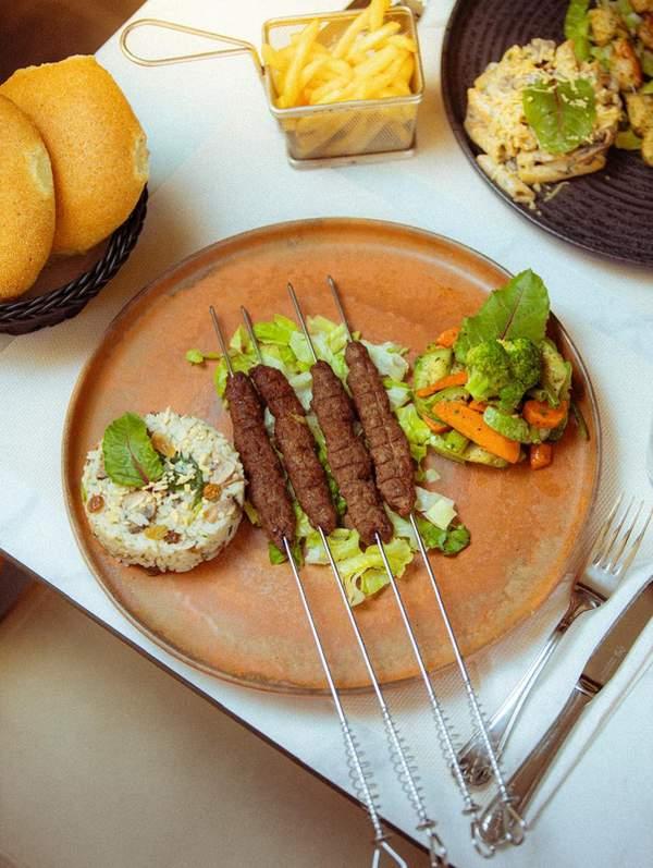 Brochette De Viande Hachée