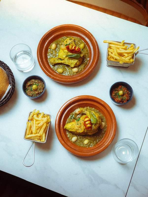 Tajine Poulet Au Citron Confit