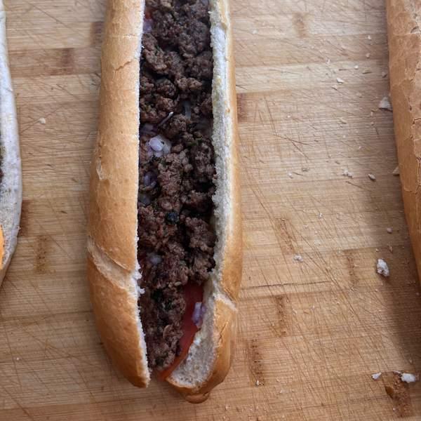 Sandwich Viande Hachée