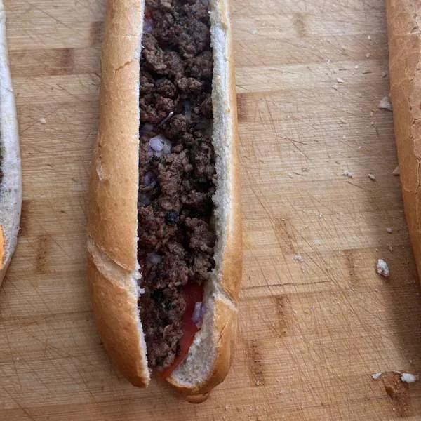 Sandwich Viande Hachée