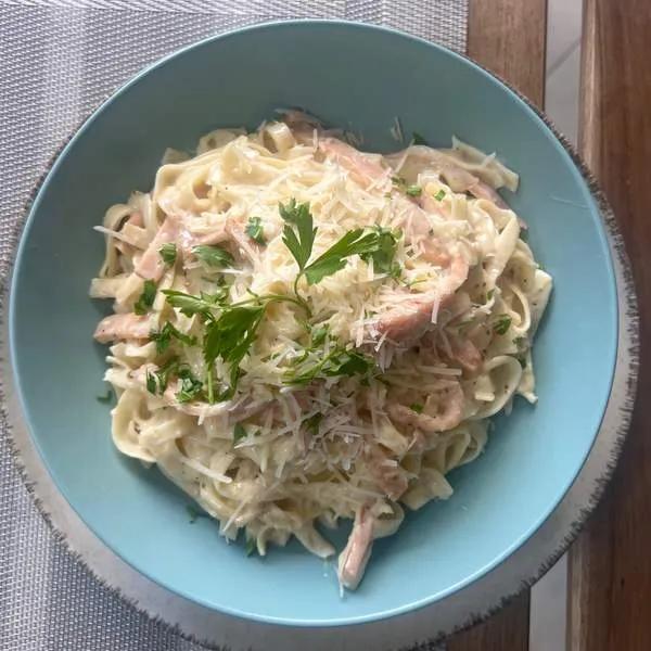 Pâtes Carbonara Au Sauce Blanche