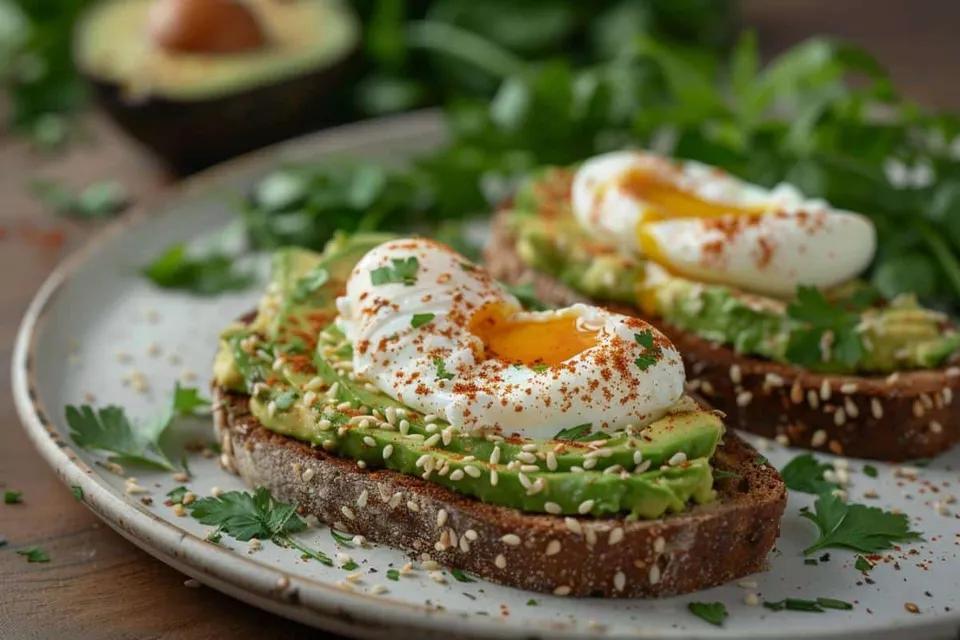 Tartine Avocat Œuf Poché