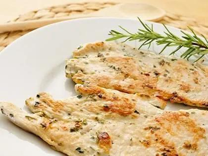 Escalope Grillé Au Romarin
