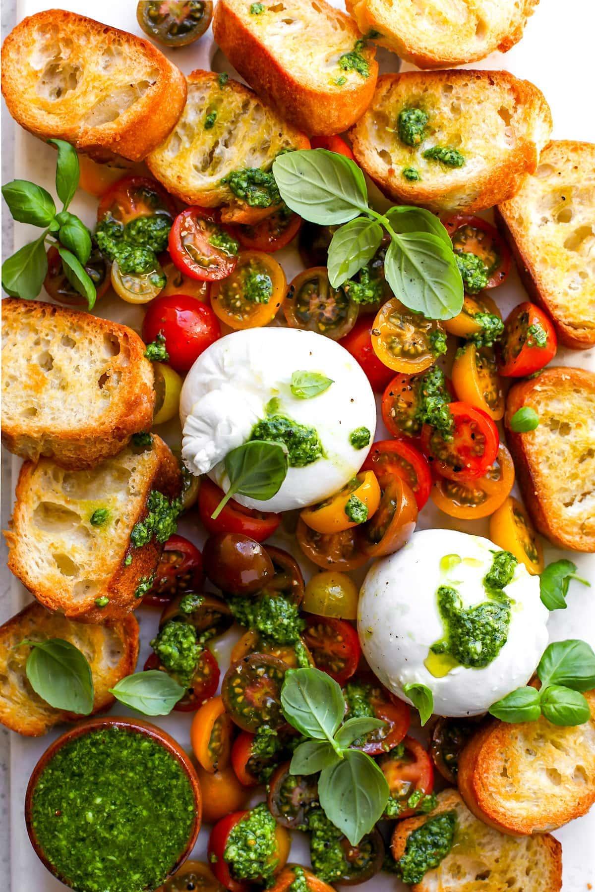 Buratta Au Pesto
