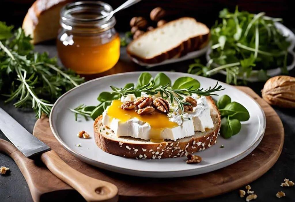 Tartine Chèvre & Miel