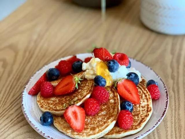 Pancake Sirop D'érable & Fruit