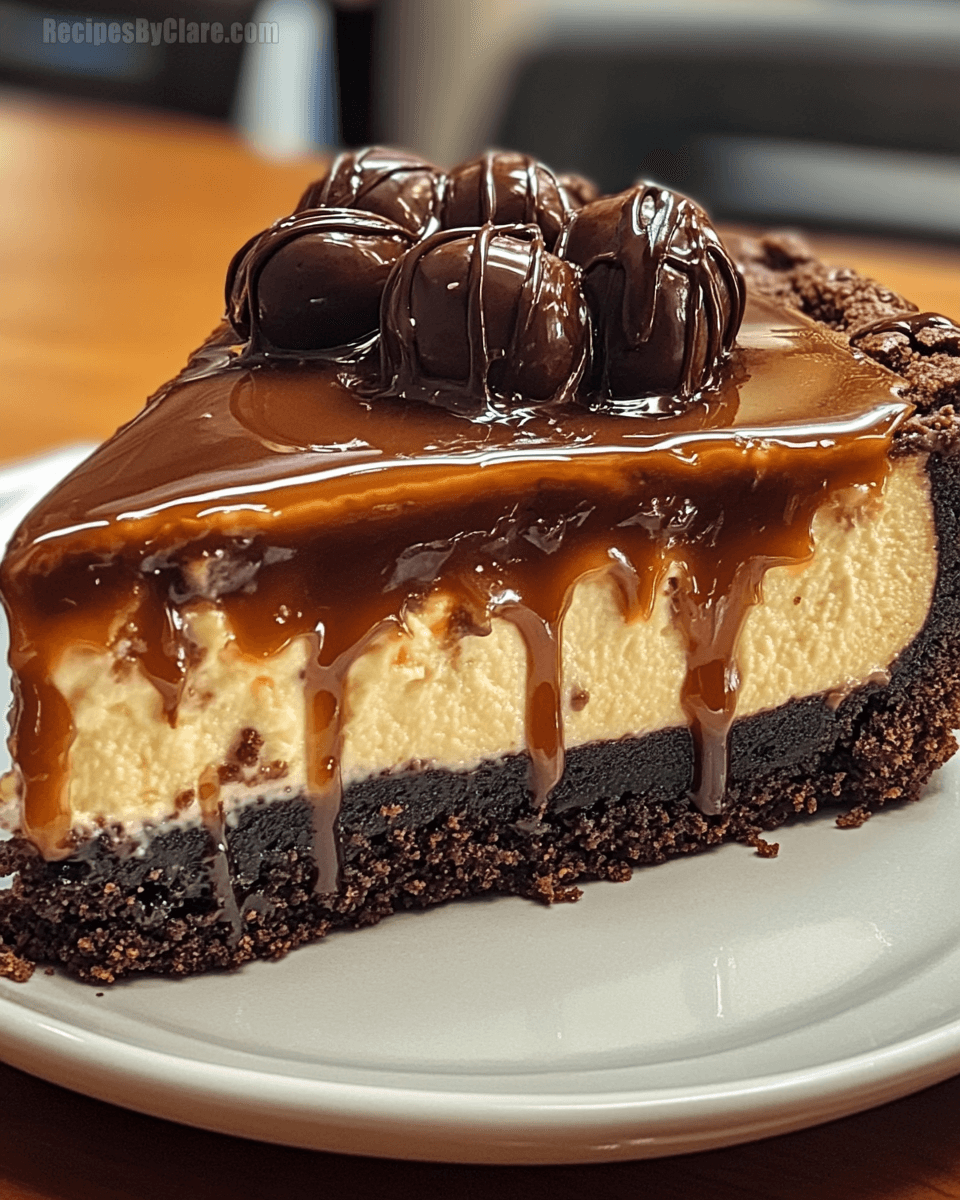 Brownie cheessecake Cramel Chocolat