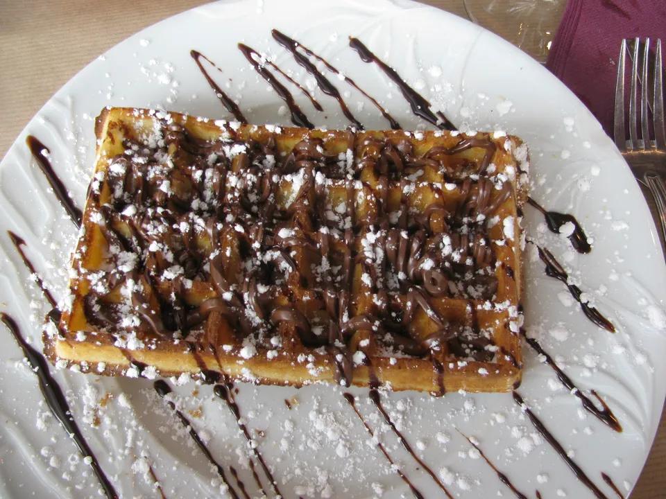 Gaufre Au Chocolat