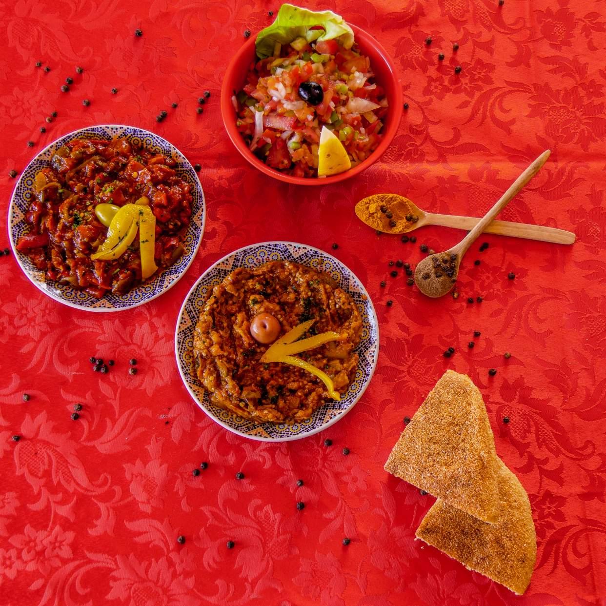 Assortiment De Salades Marocaines