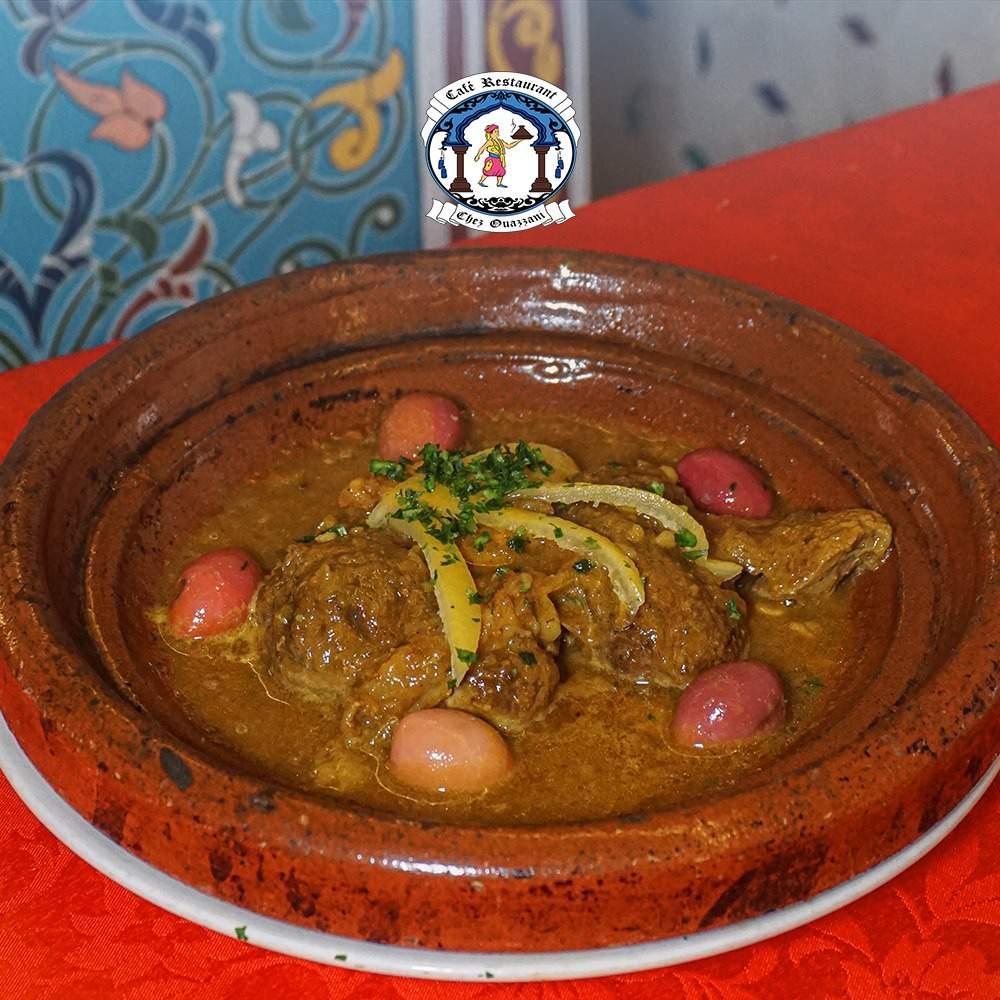 Tajine Lham B Deghmira W Frites