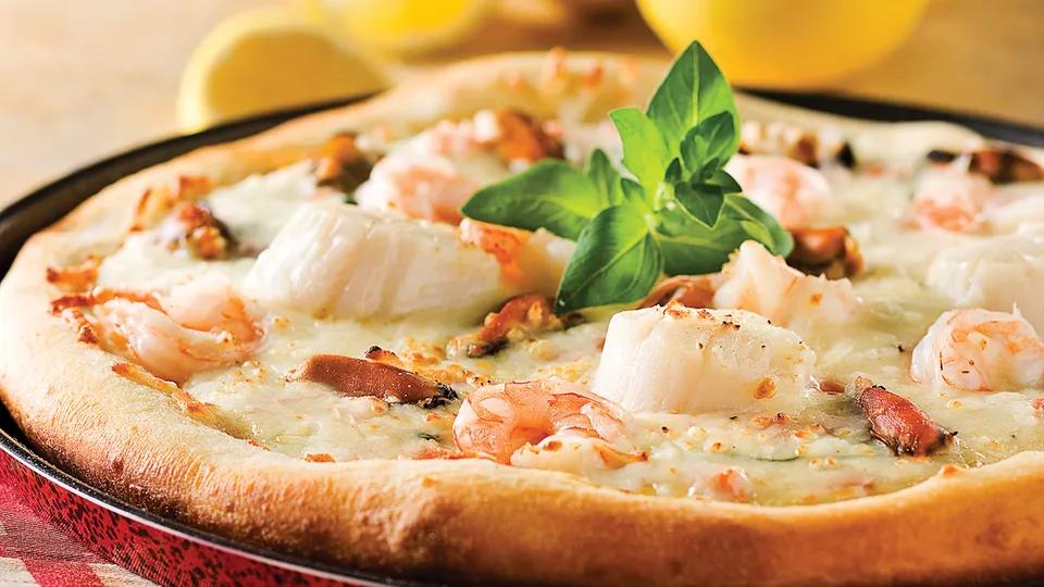 Pizza Boisée Fruit De Mer