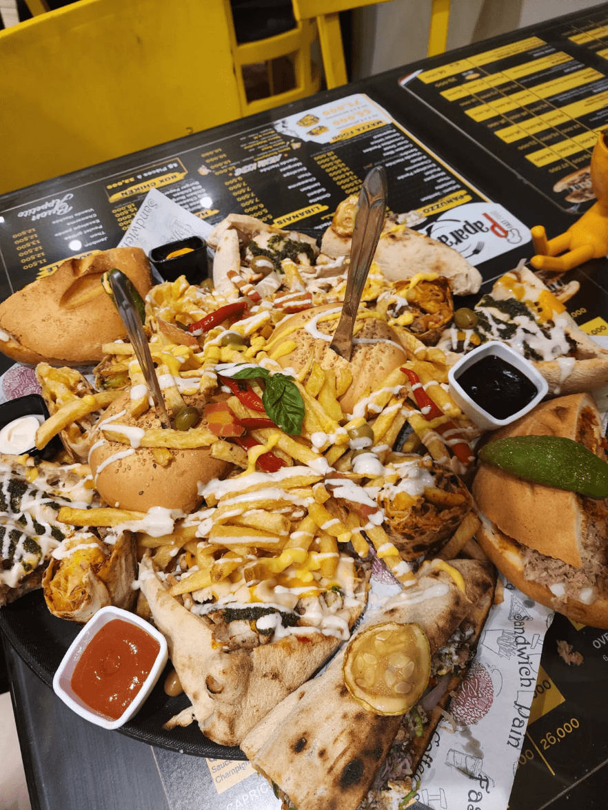 Mazza Food  (6 à 8 personnes.)