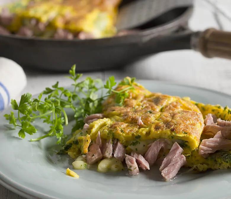Omelette au Thon