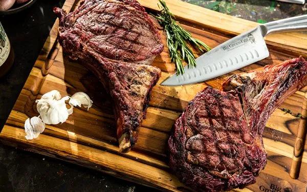 Côte d'agneau grillé