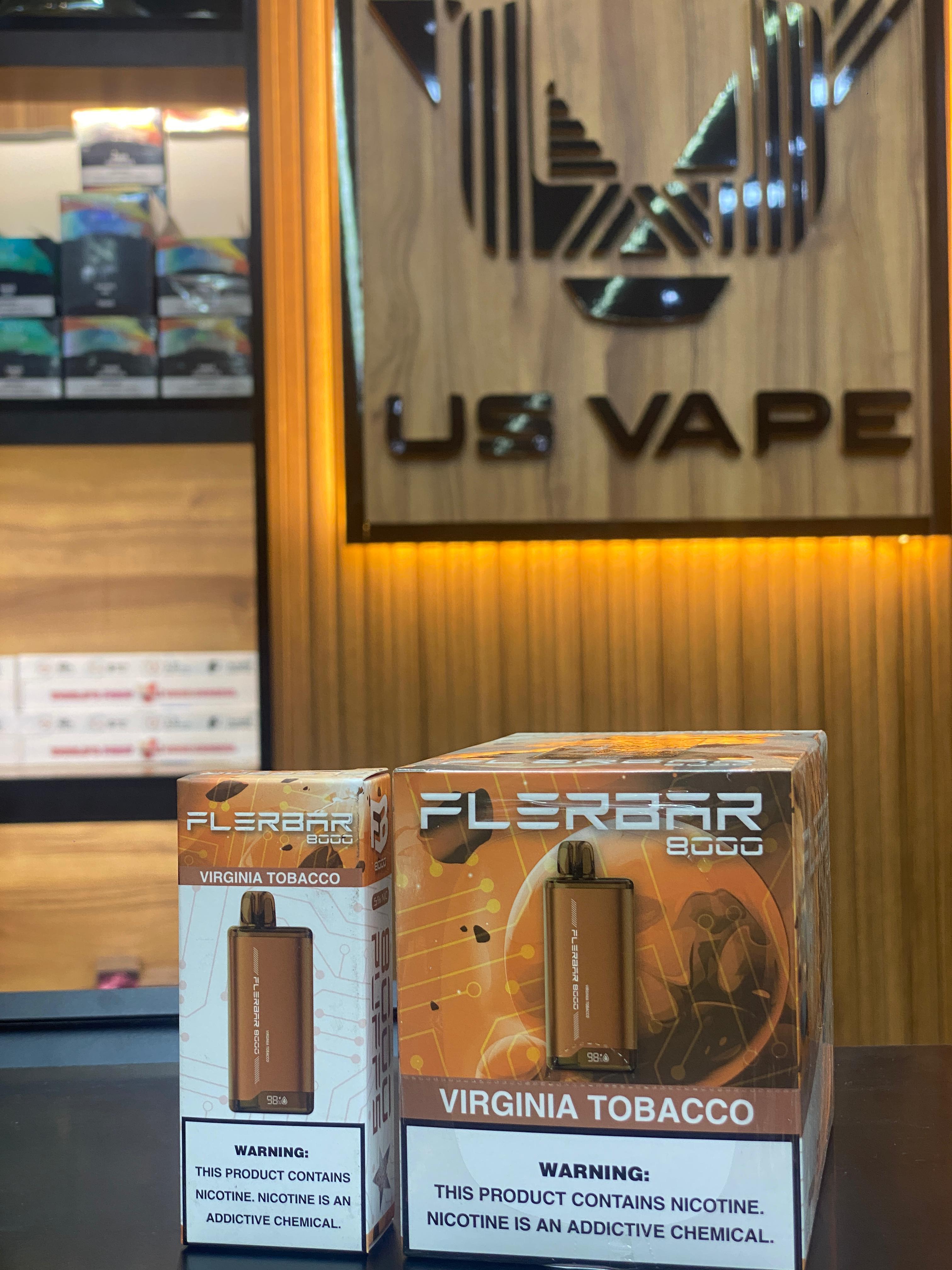 Flerbar 8000 Puff- Virginia Tobacco