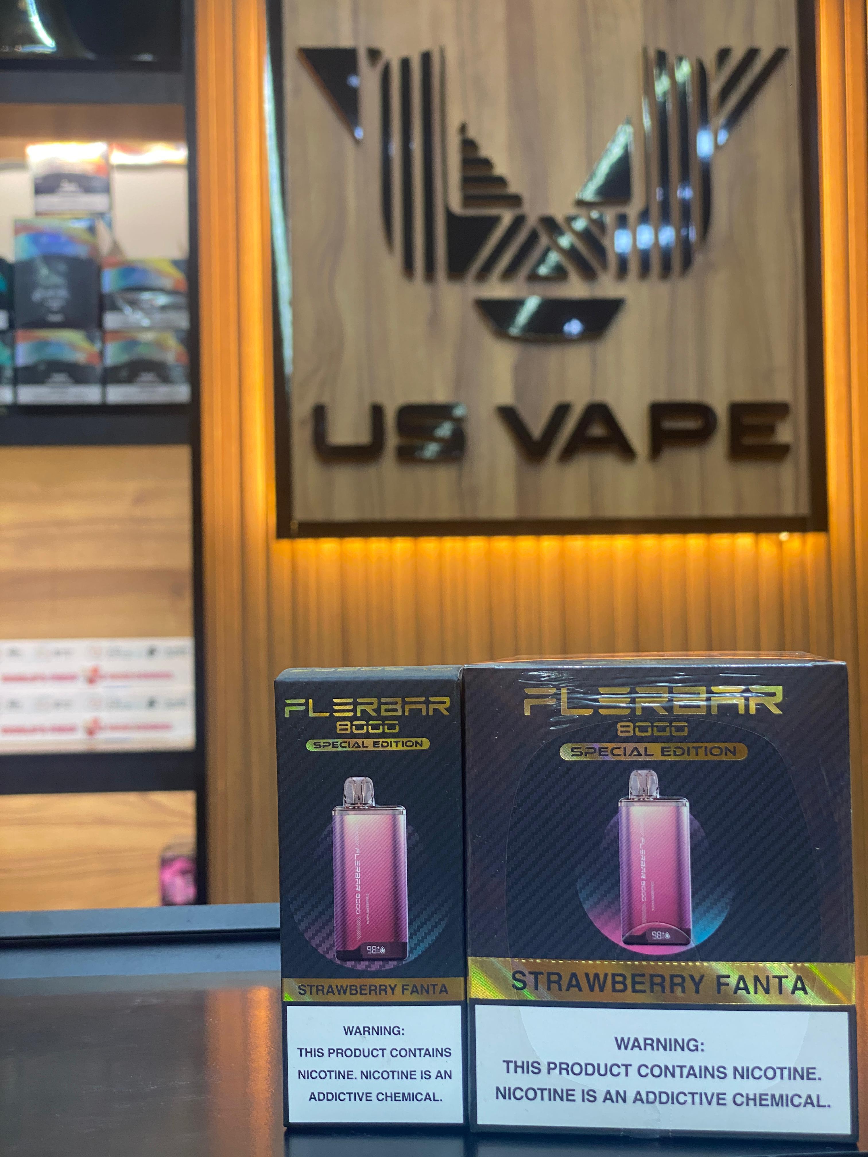 Flerbar 8000 Puff- Strawberry Fanta