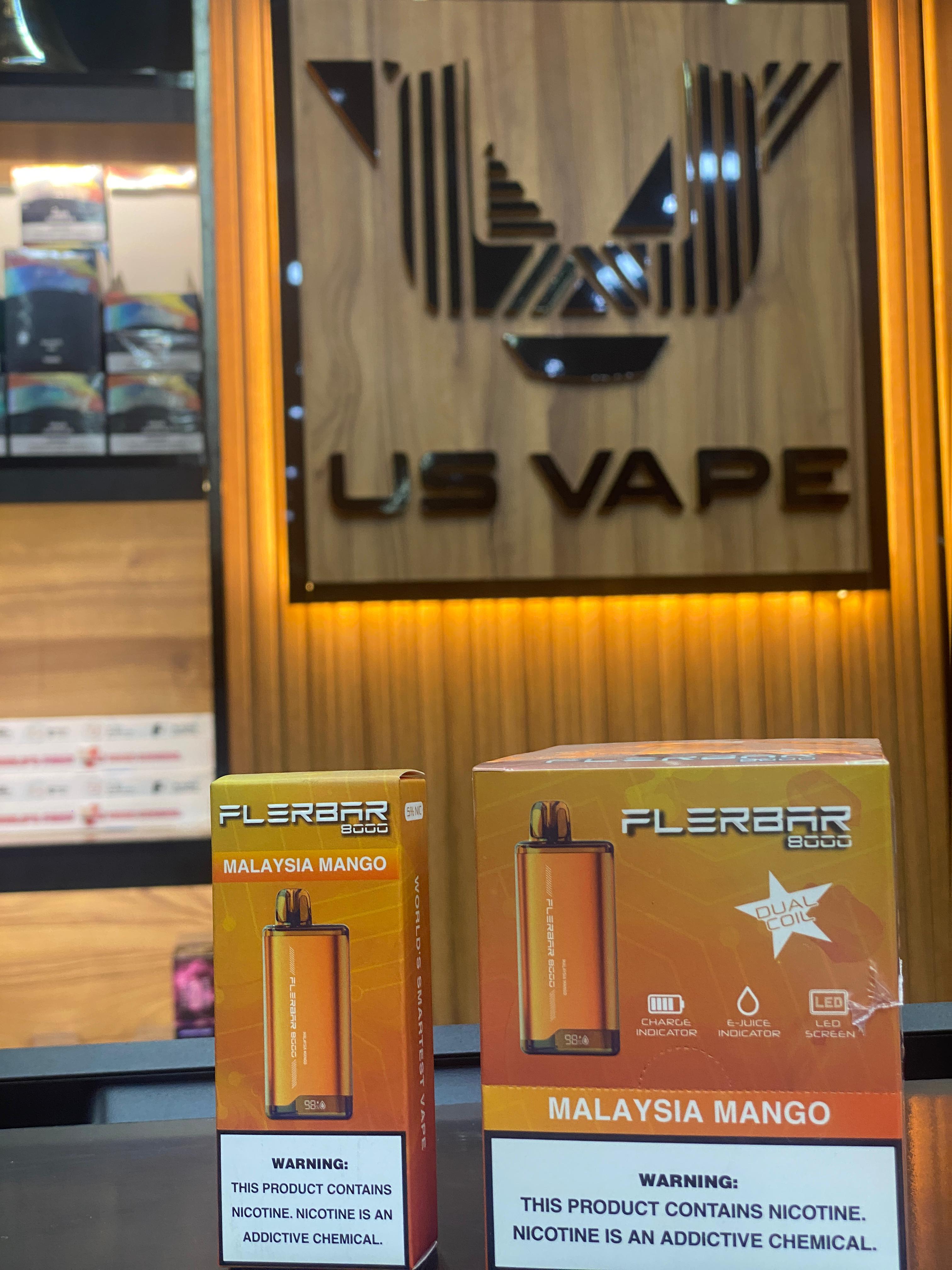 Flerbar 8000 Puff- Malaysia Mango