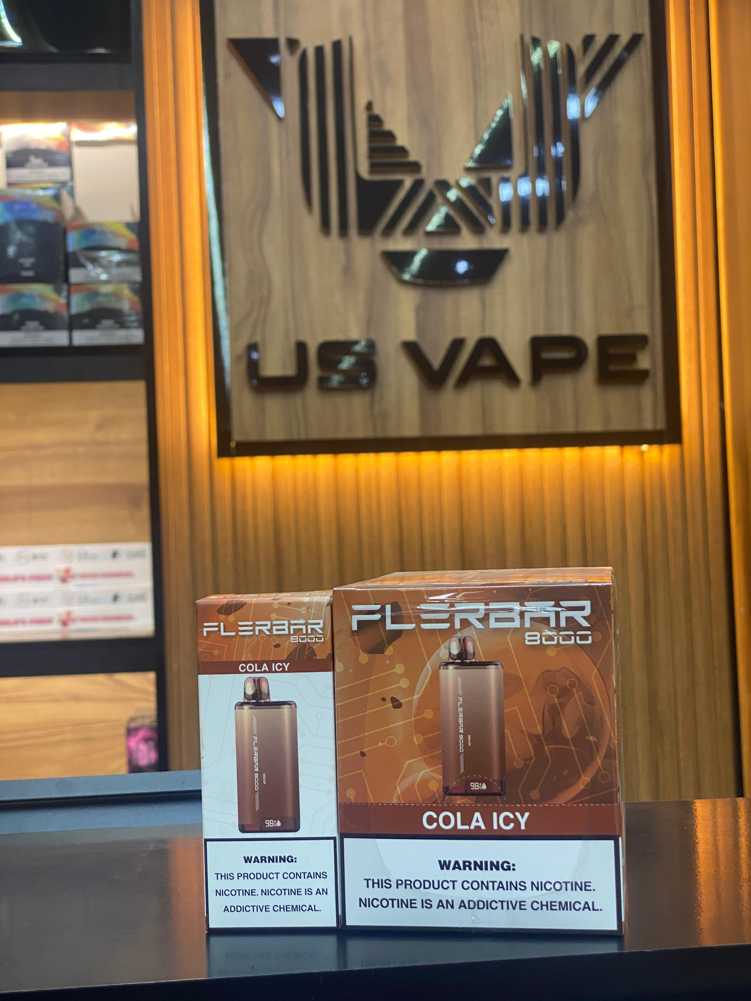 Flerbar 8000 Puff- Cola Icy