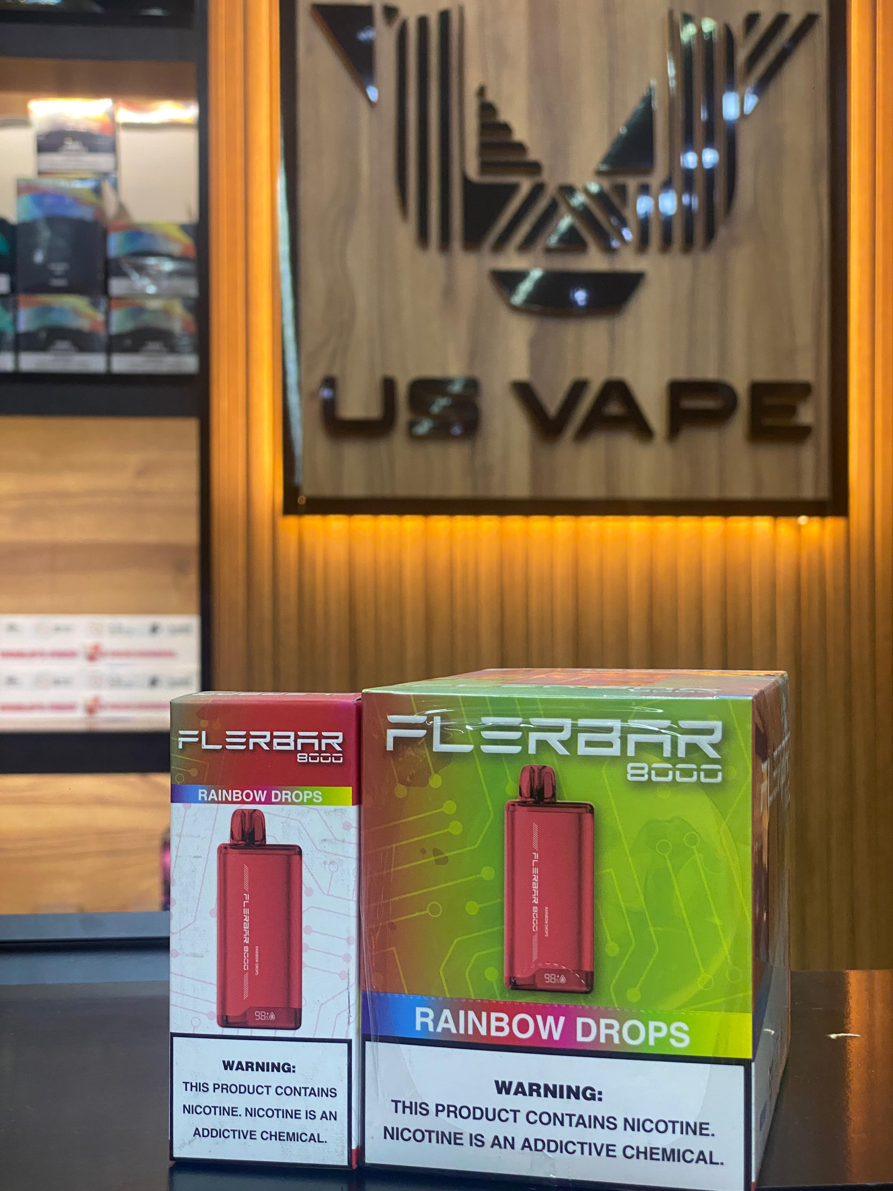 Flerbar 8000 Puff- Rainbow Drops