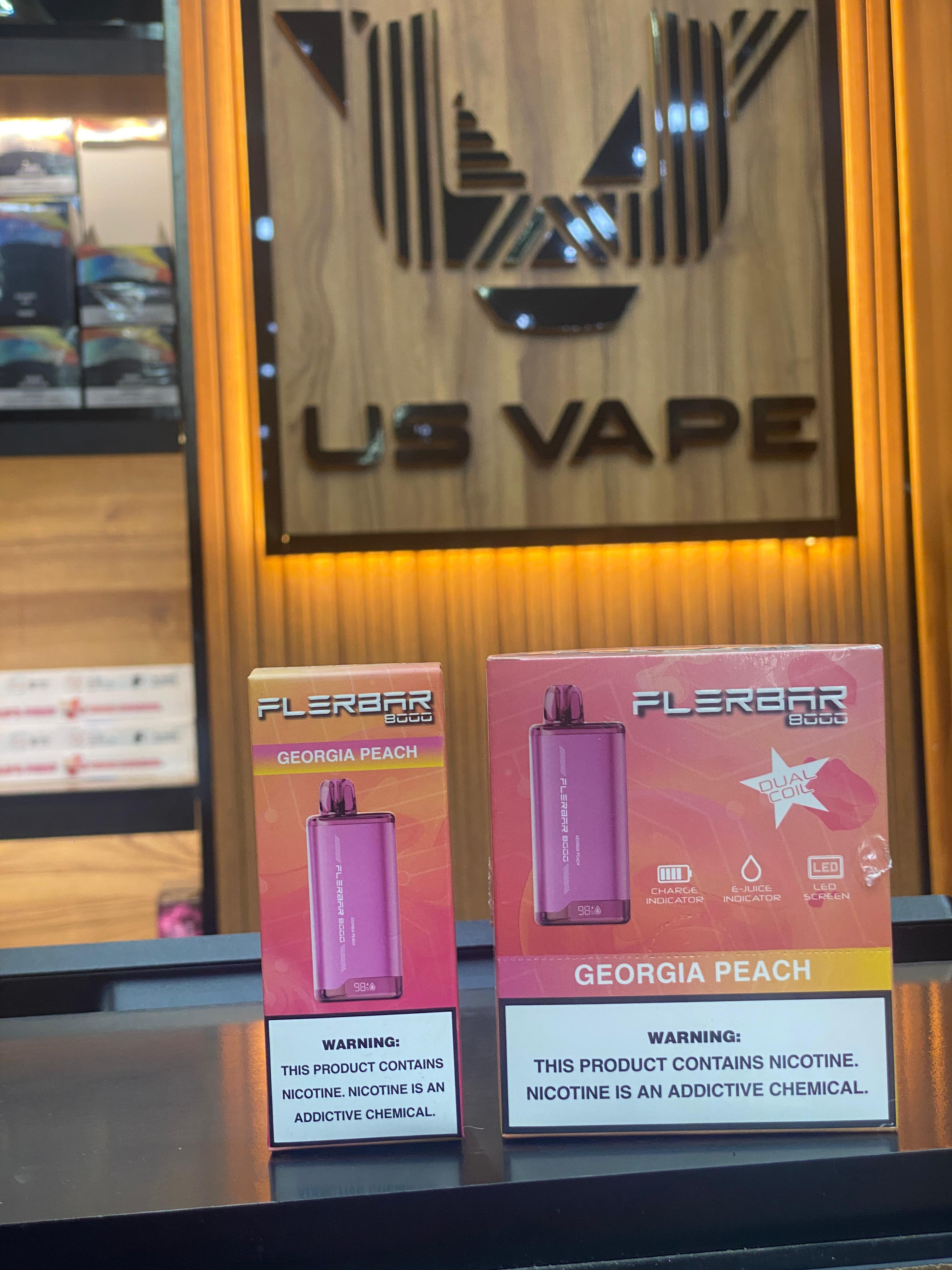 Flerbar 8000 Puff- Georgia Peach