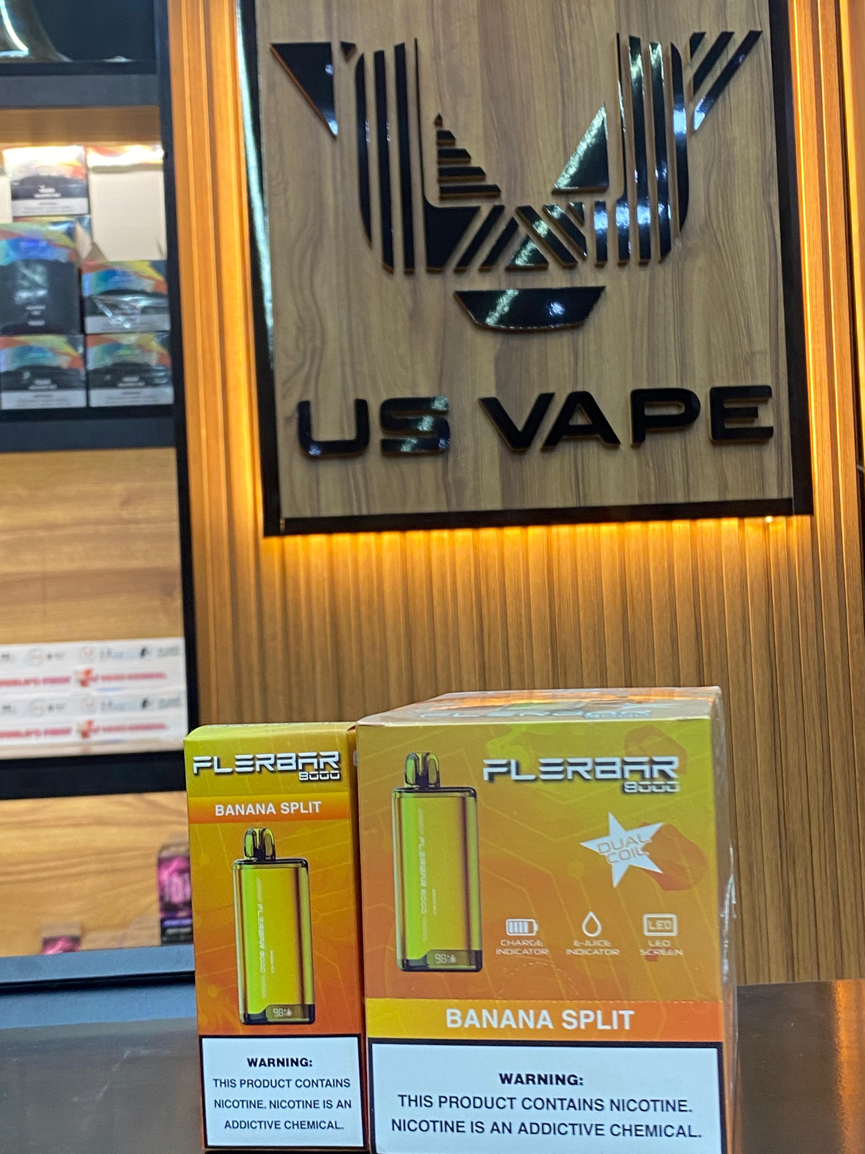 Flerbar 8000 Puff- Banana Split