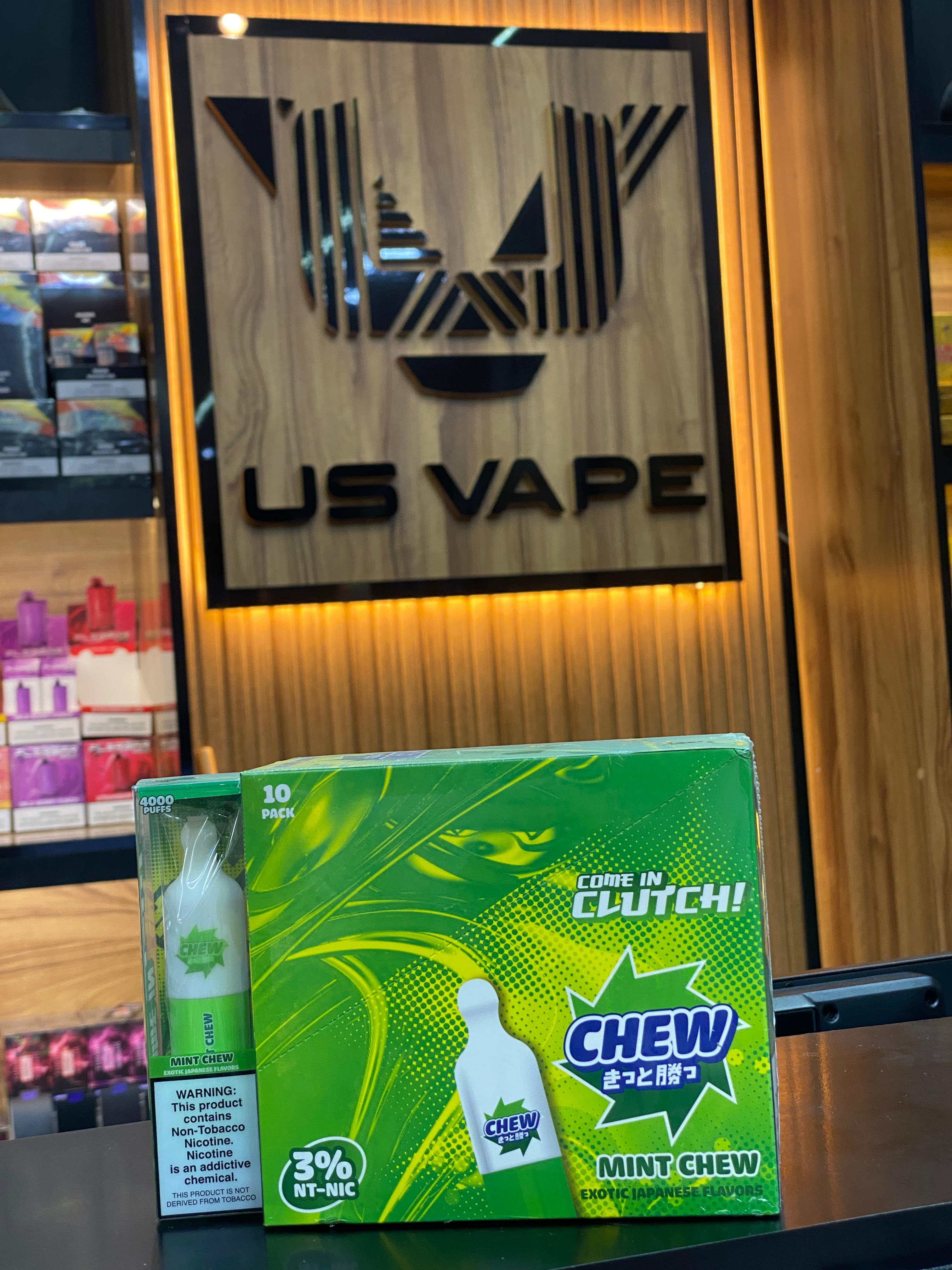 Chew 4000 Puffs- Mint Chew