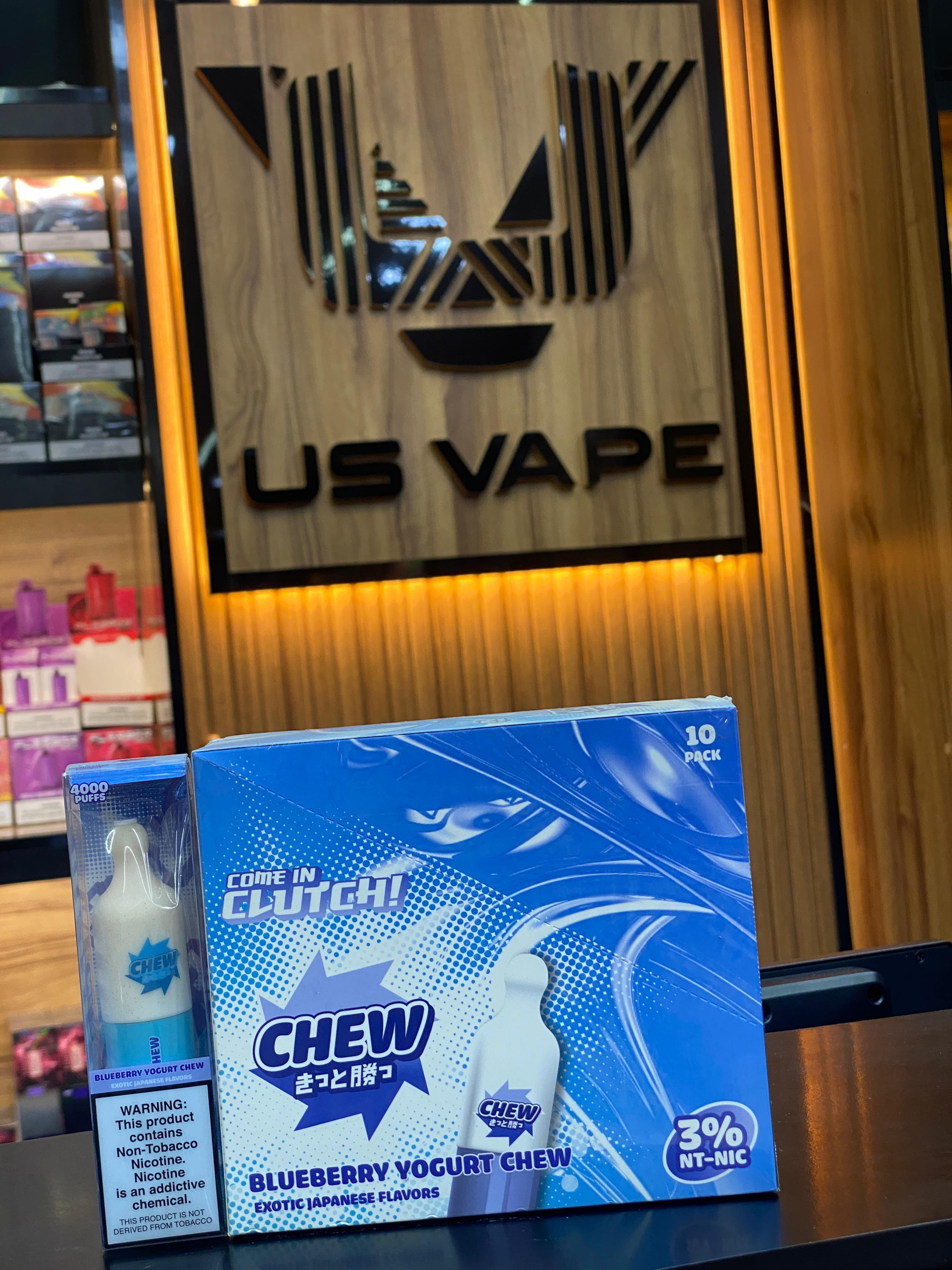 Chew 4000 Puffs- Blueberry Yogurt Chew
