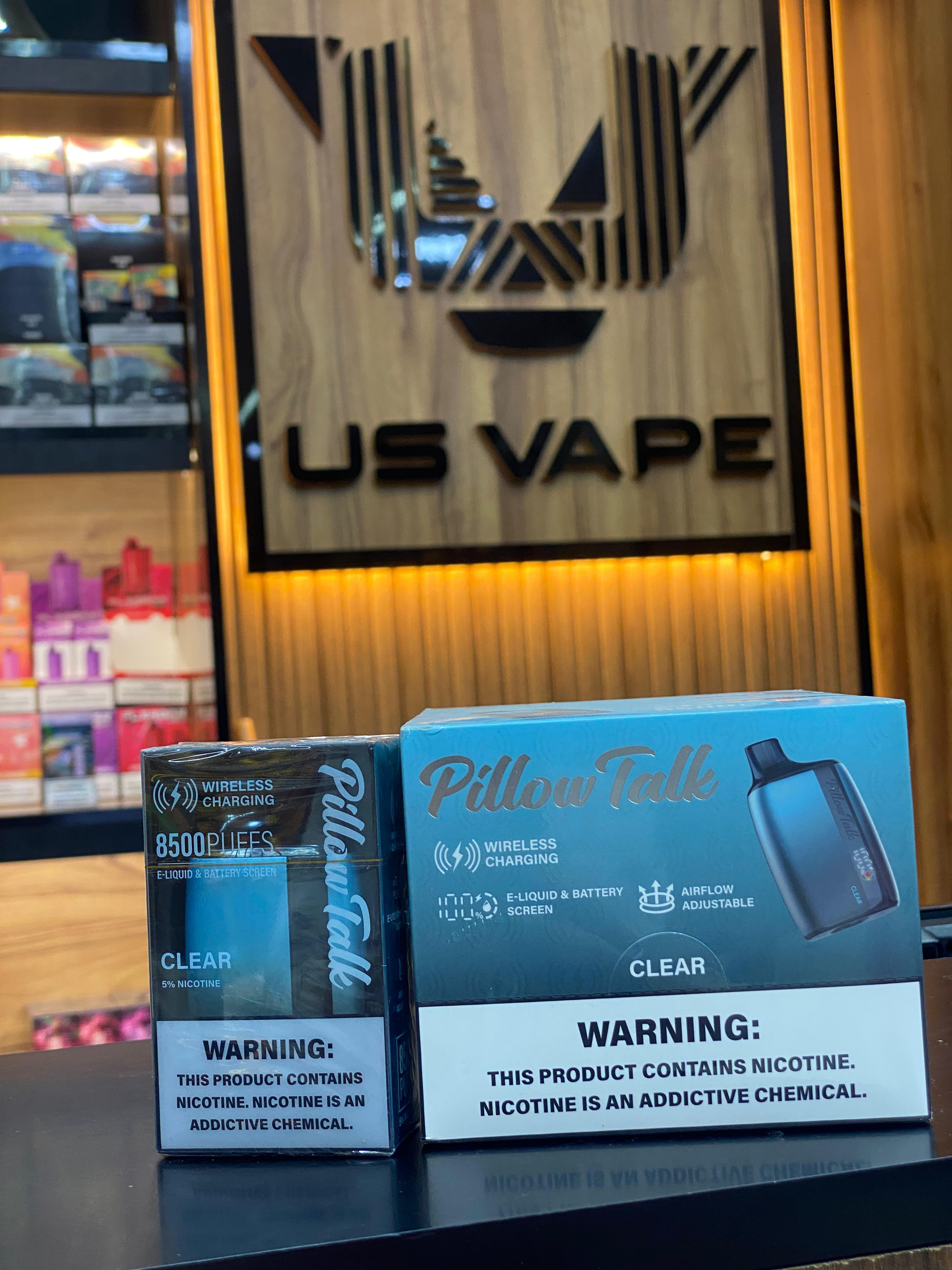 Pillow Talk 8500 Puffs- Clear