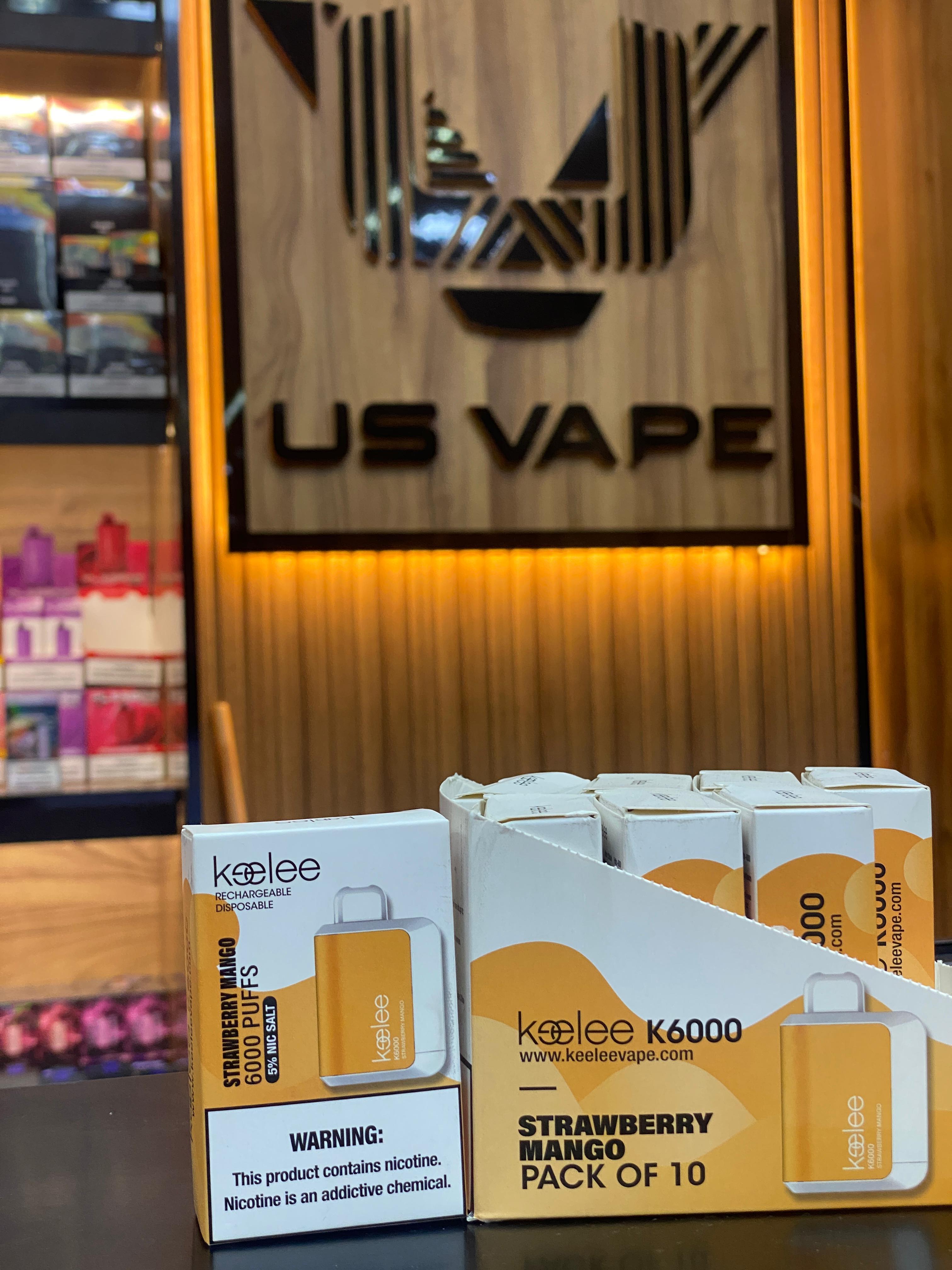 Keele 6000 Puffs- Strawberry Mango