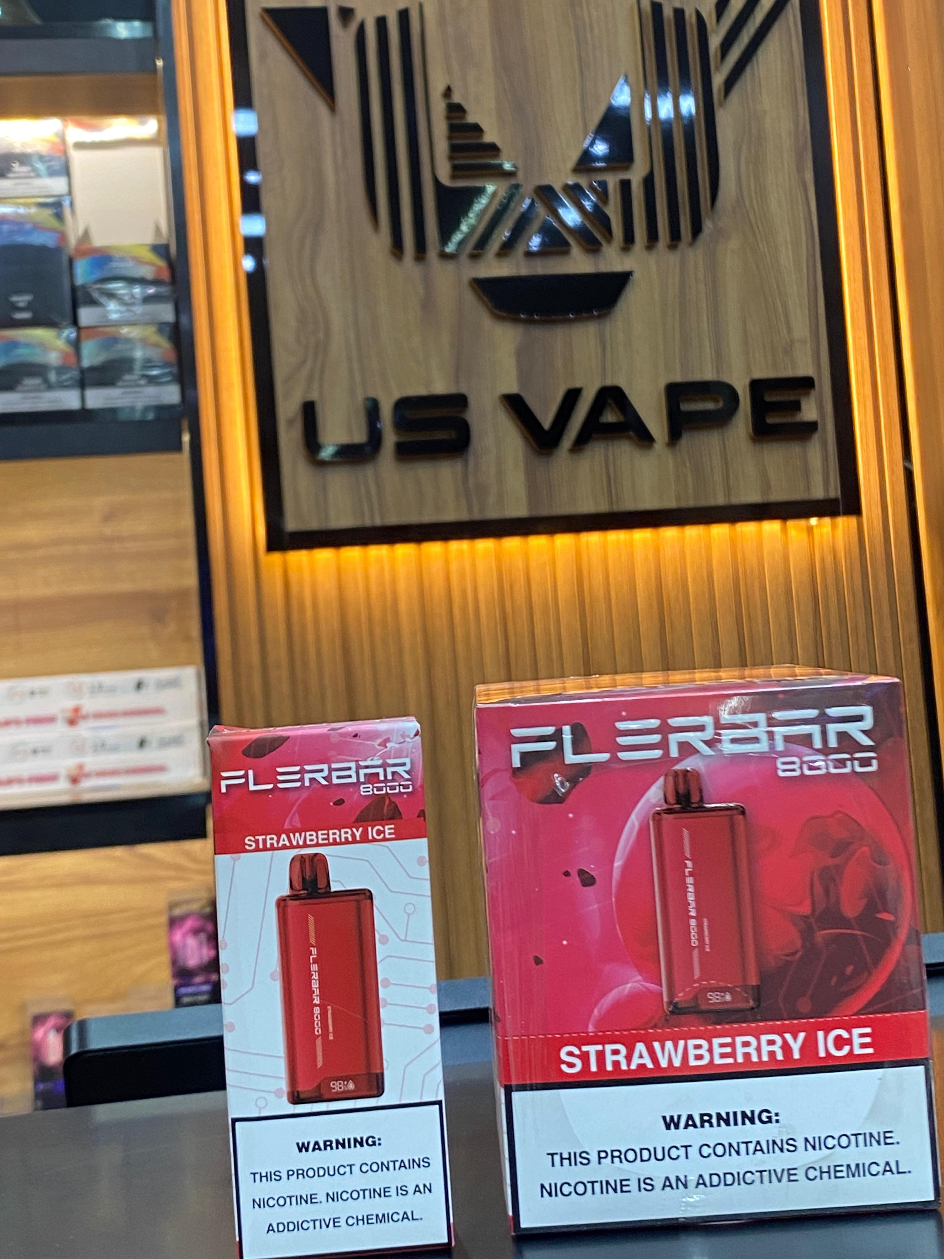 Flerbar 8000 Puff- Strawberry Ice