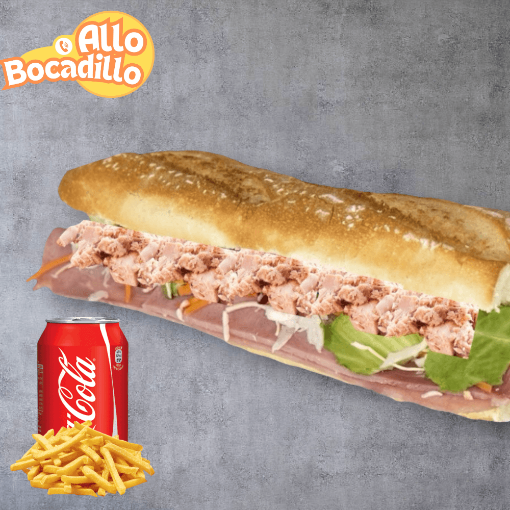 Menu Bocadillo Thon Charcuterie