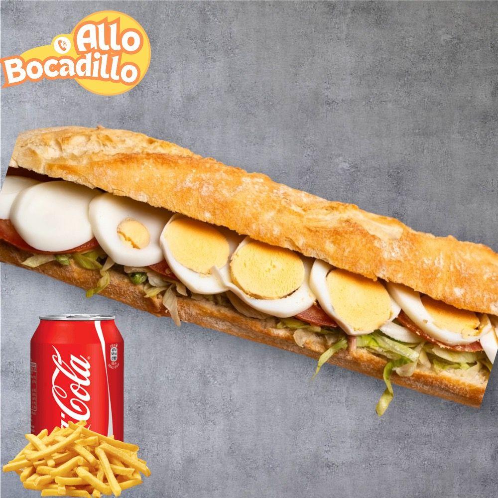 Menu Bocadillo Vegetarien