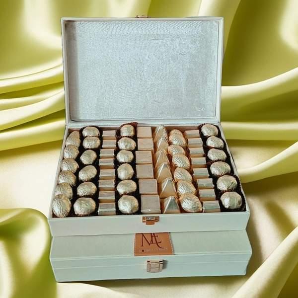 Coffret grand beige