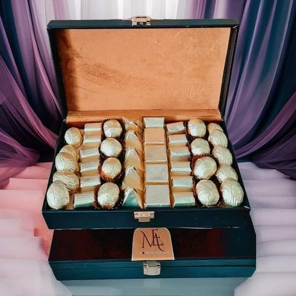 Coffret noir chocolat
