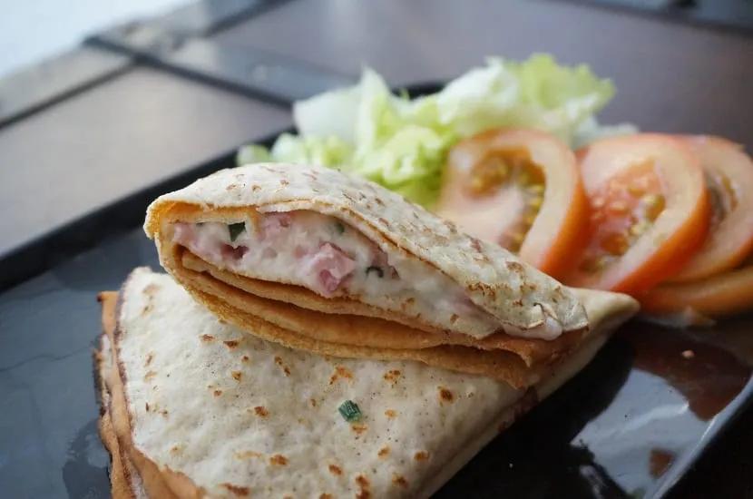crêpe dinde fumée