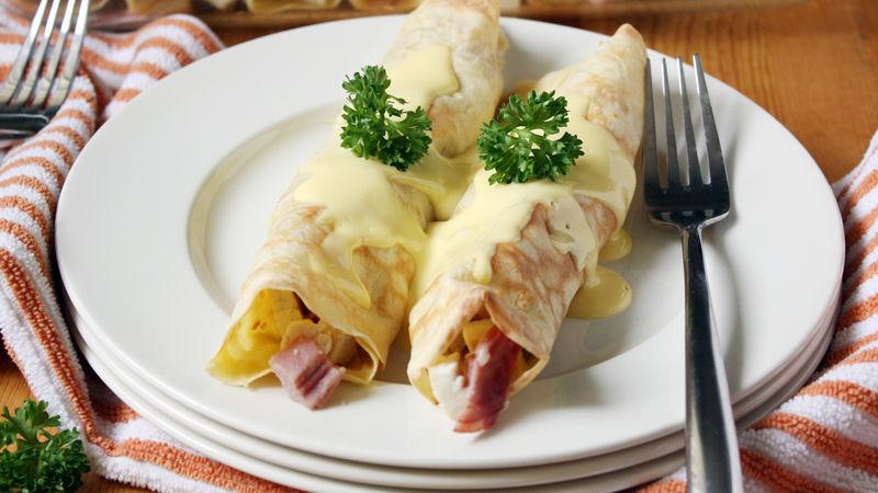 crêpe cordon bleu