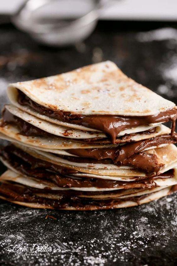 crêpe nutella