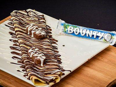 crêpe kinder bounty